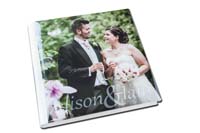 photowrapped wedding album