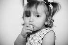 cute black and white picture of toddler Skylar  by Darryl Brooks Photography Hull